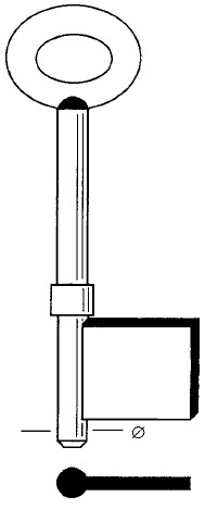 Afbeelding van Tilney borstsleutel Art. 36/5.0 (5.4mm)